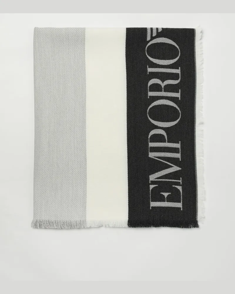 Emporio Armani Seidentuch damen Schwarz