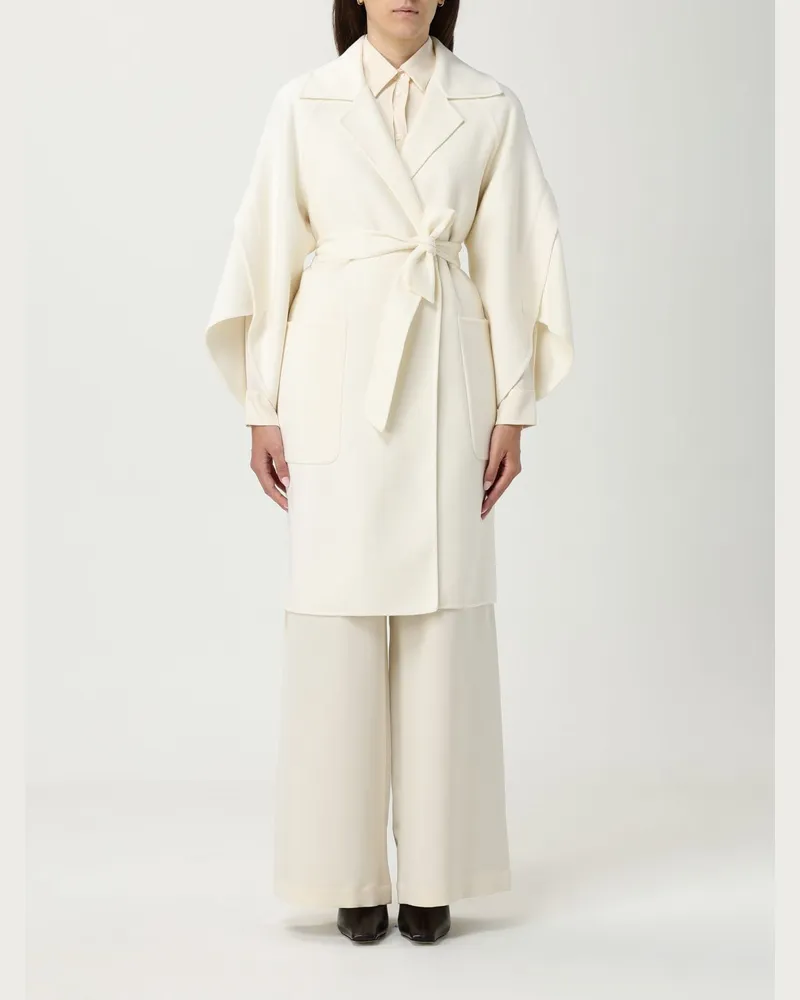 Max Mara Mantel damen Weiß