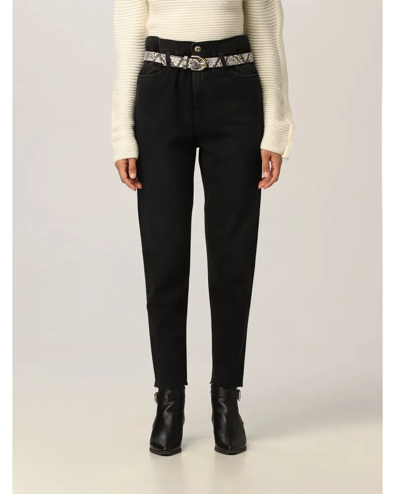 Liu Jo Damen Jeans Schwarz