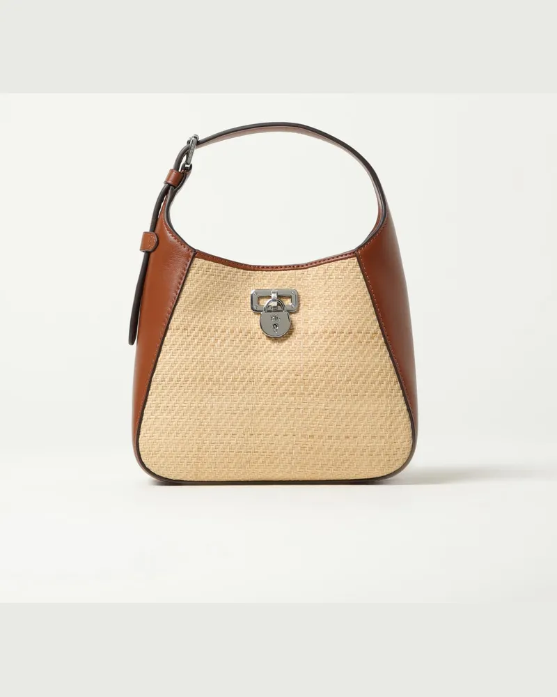 Ralph Lauren Schultertasche damen Natural