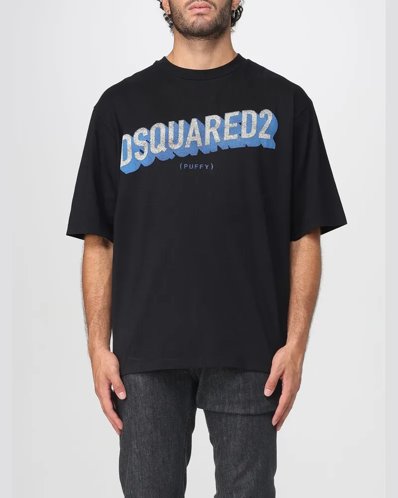 Dsquared2 T-shirt herren Schwarz