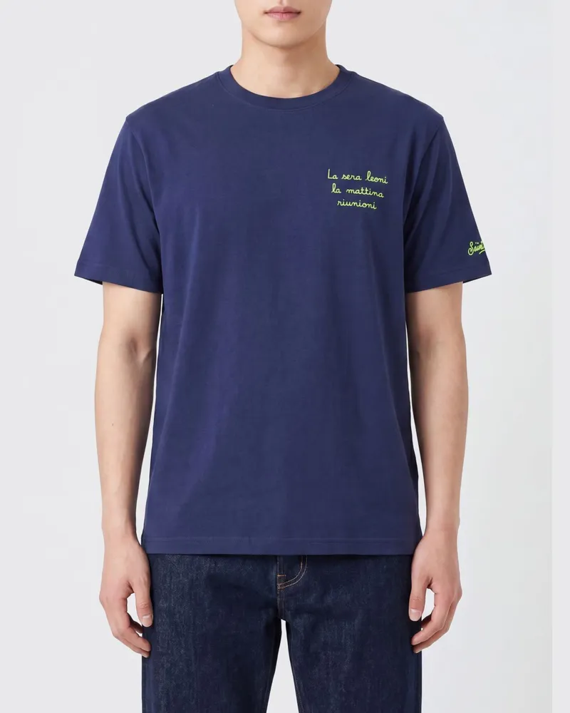 MC2 Saint Barth Baumwoll-Rundhals-T-Shirt Fa04