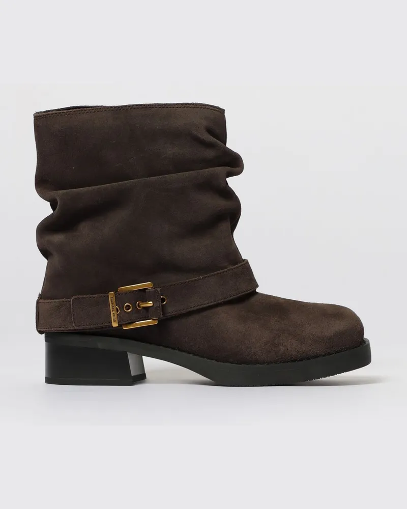 Michael Kors Flache stiefeletten damen Kakao