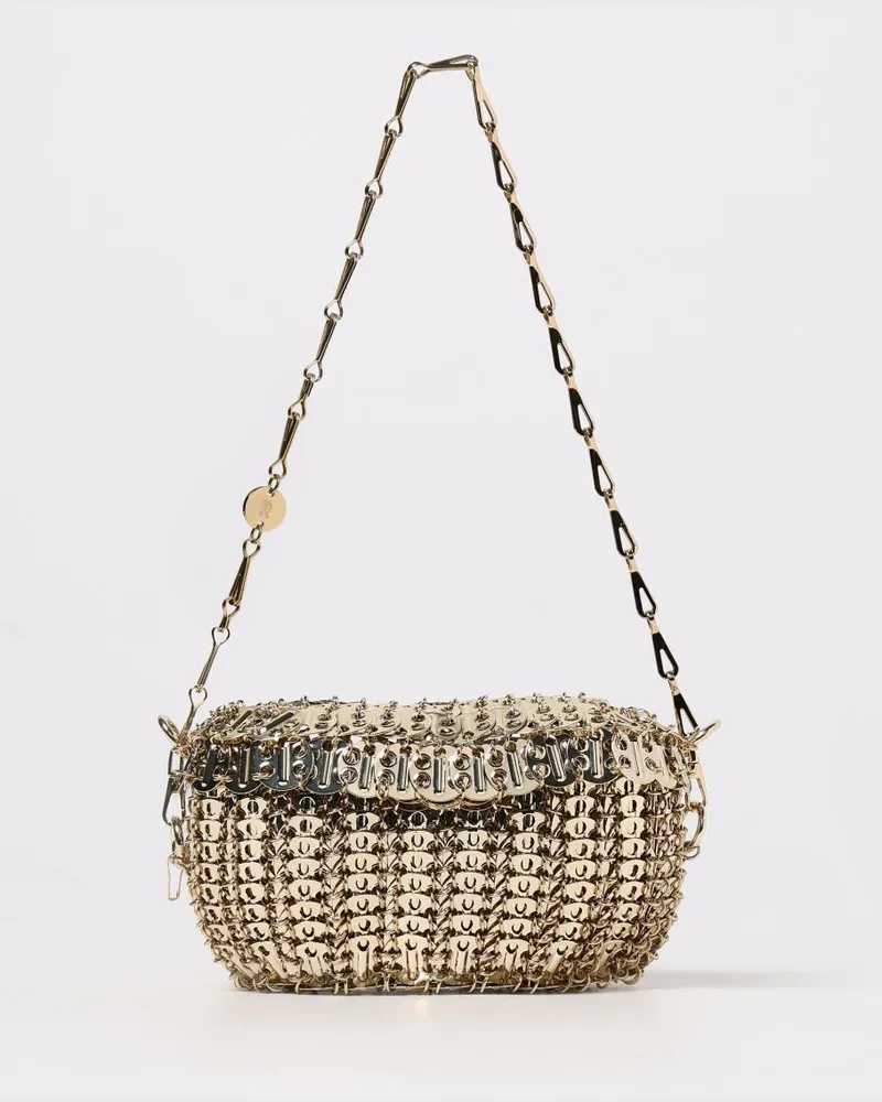 Paco Rabanne Schultertasche damen Gold