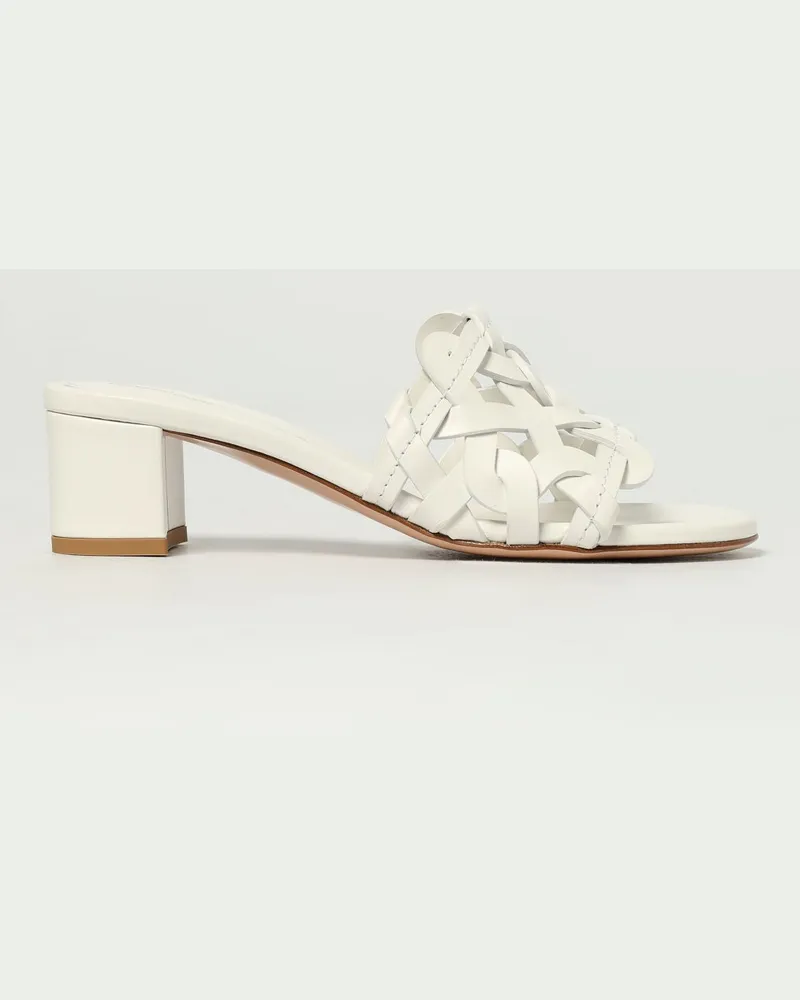Gianvito Rossi Flache sandalen damen Weiß