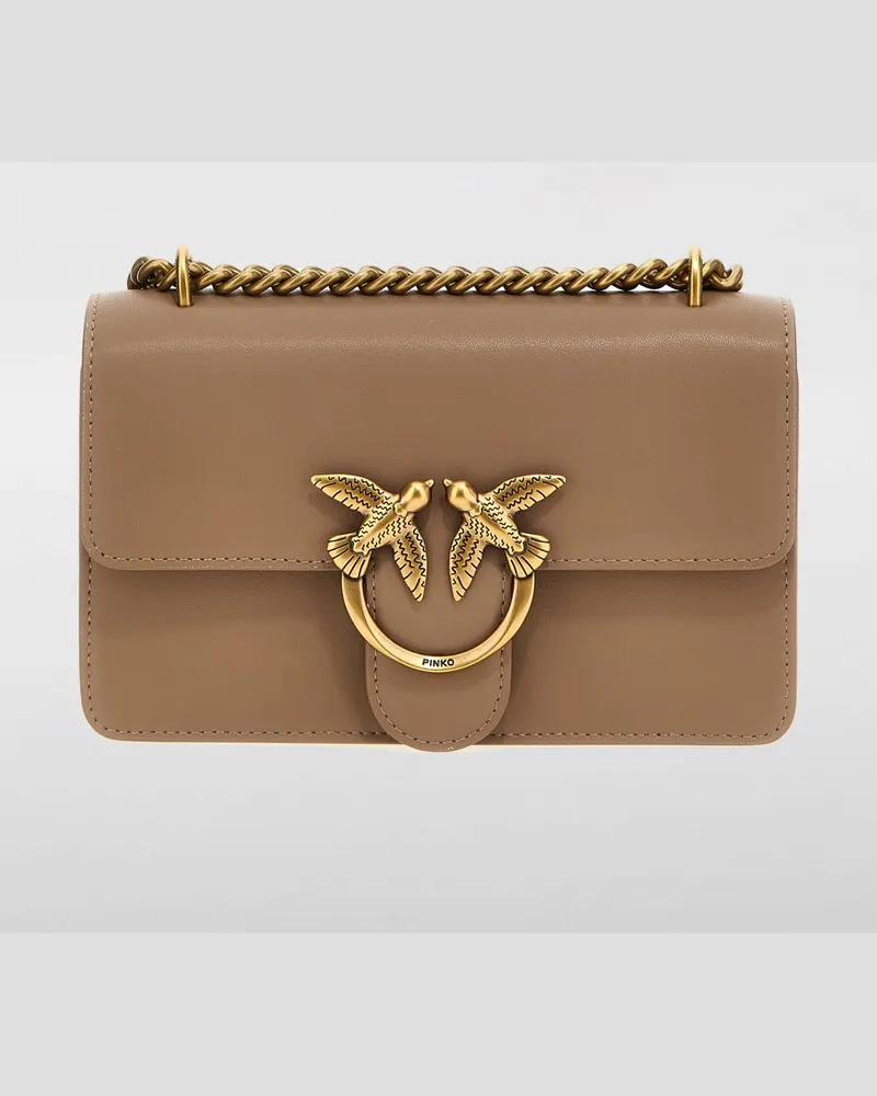 Pinko Handtasche damen Beige