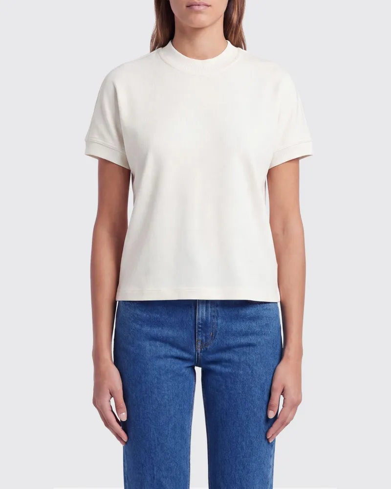Versace Medusa Baumwoll-T-Shirts Weiß