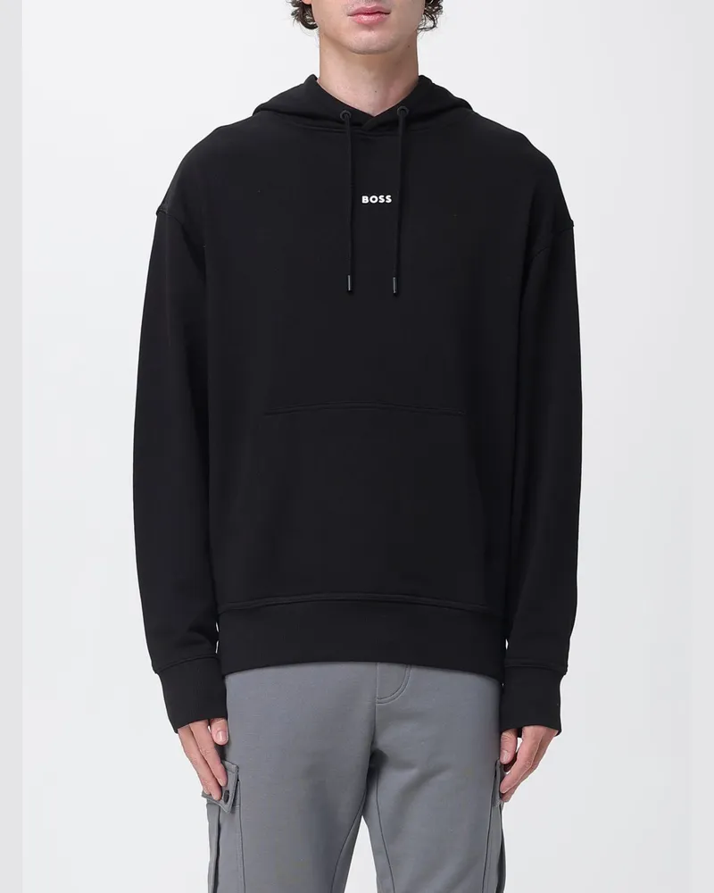 HUGO BOSS Sweatshirt herren Schwarz