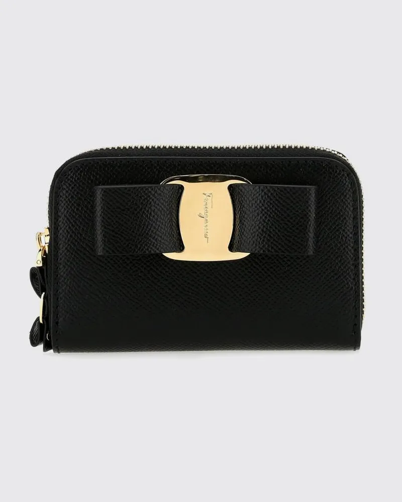 Ferragamo Geldbörse damen Schwarz