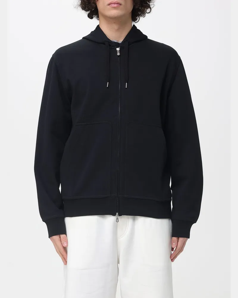 Brunello Cucinelli Sweatshirt herren Schwarz
