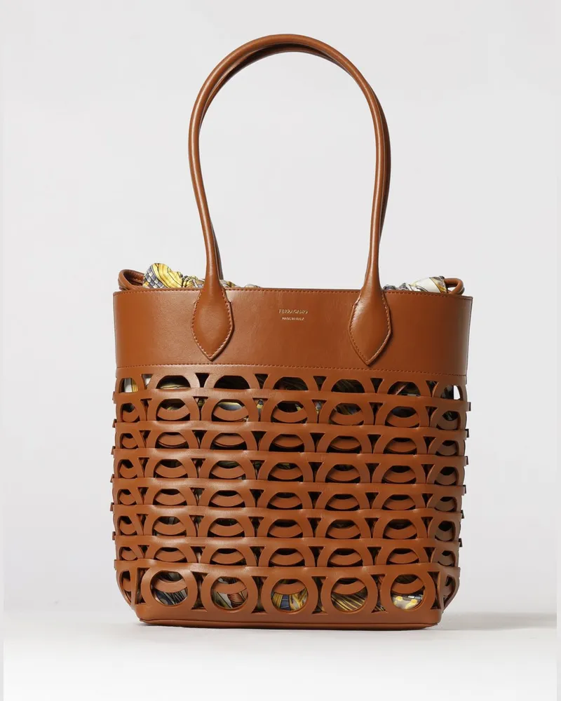 Ferragamo Schultertasche damen Bunt