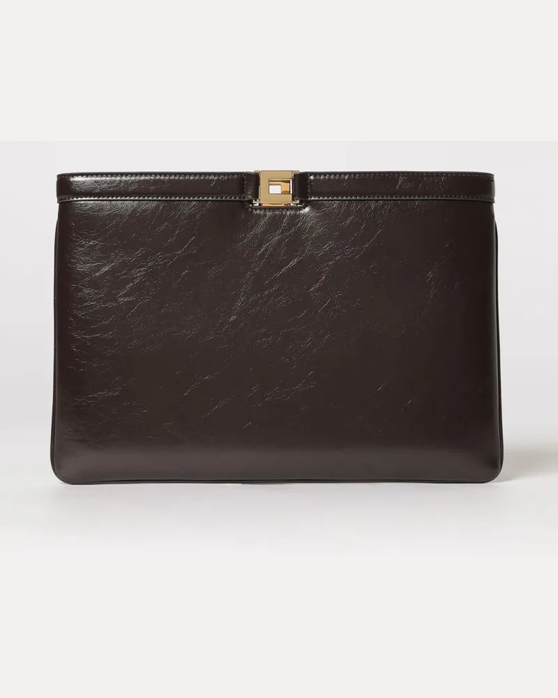 Elisabetta Franchi Schultertasche damen Braun