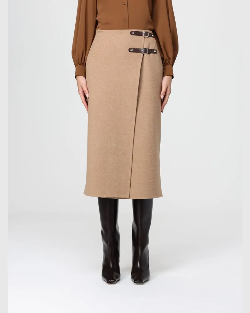 Max Mara Rock damen Camel