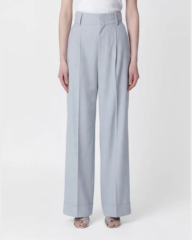 Alberta Ferretti Hose damen Grau