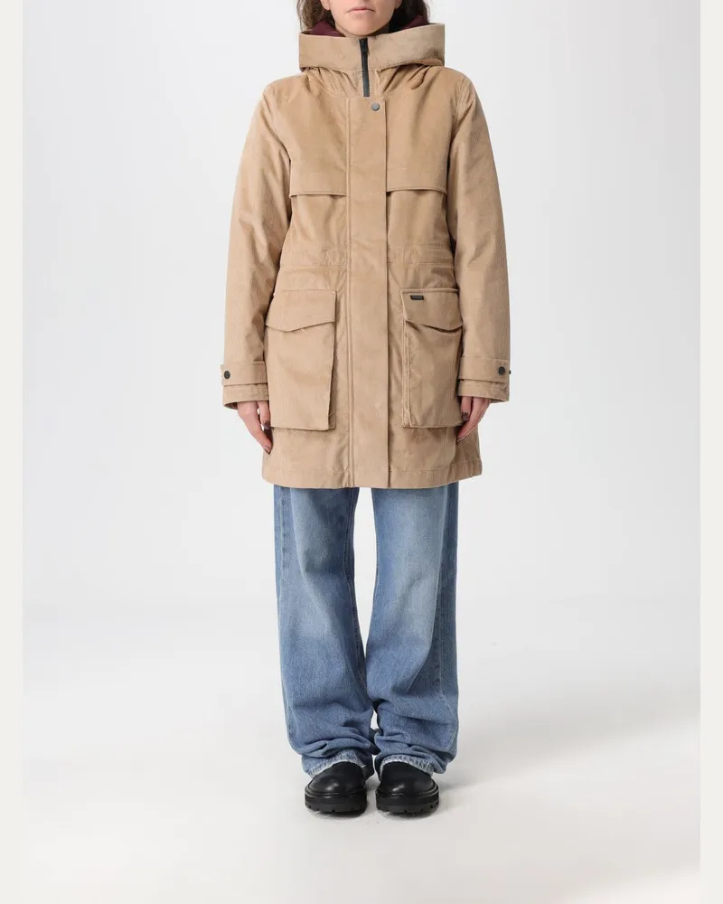 Woolrich Mantel damen Beige