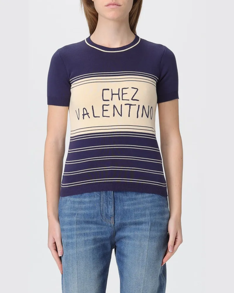 Valentino Garavani T-shirt damen Blau