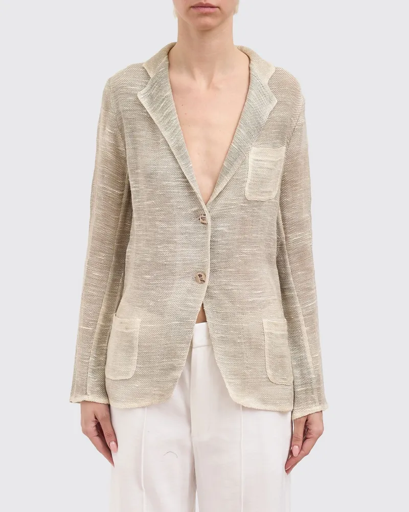 Avant Toi Jacke damen Beige