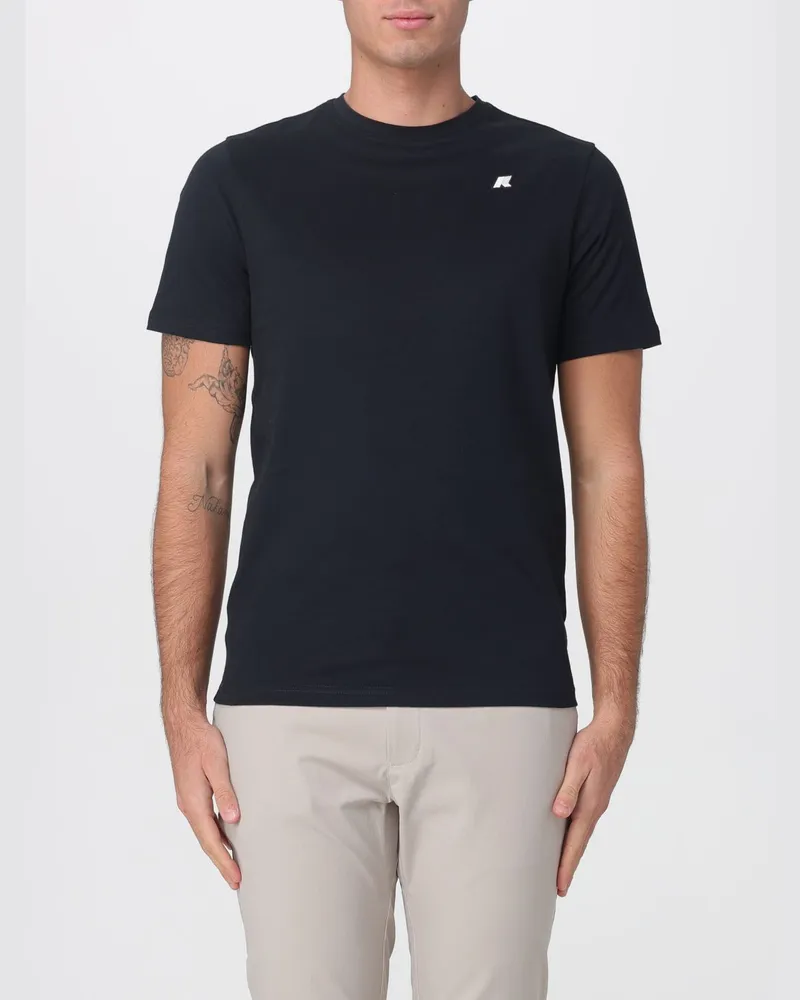 K-Way T-shirt herren Schwarz