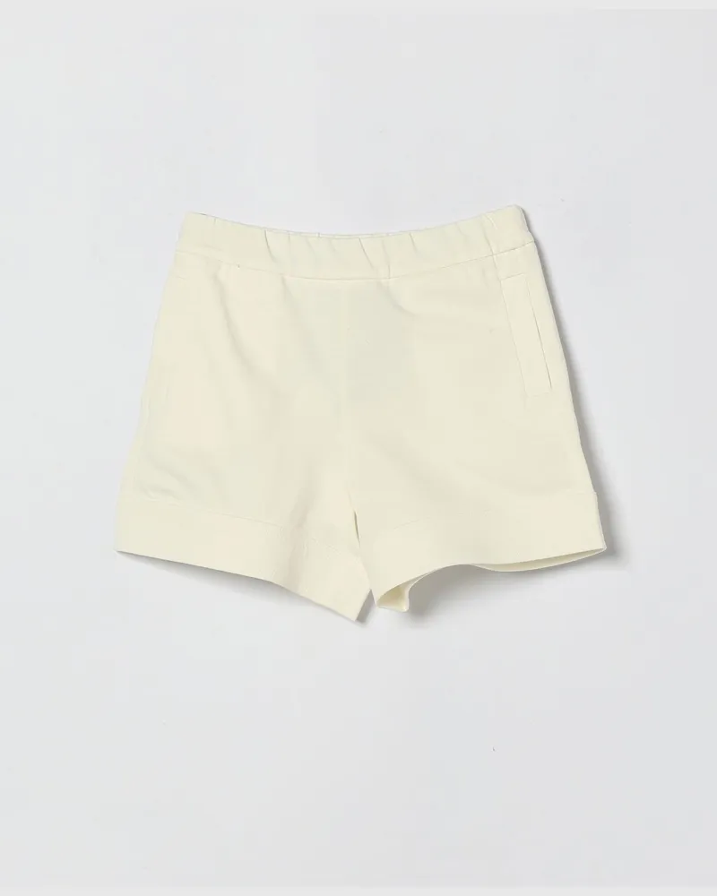 Moncler Jogging-Shorts aus Baumwolle Beige