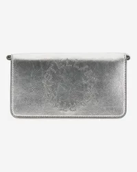 Stella McCartney Schultertasche Silber