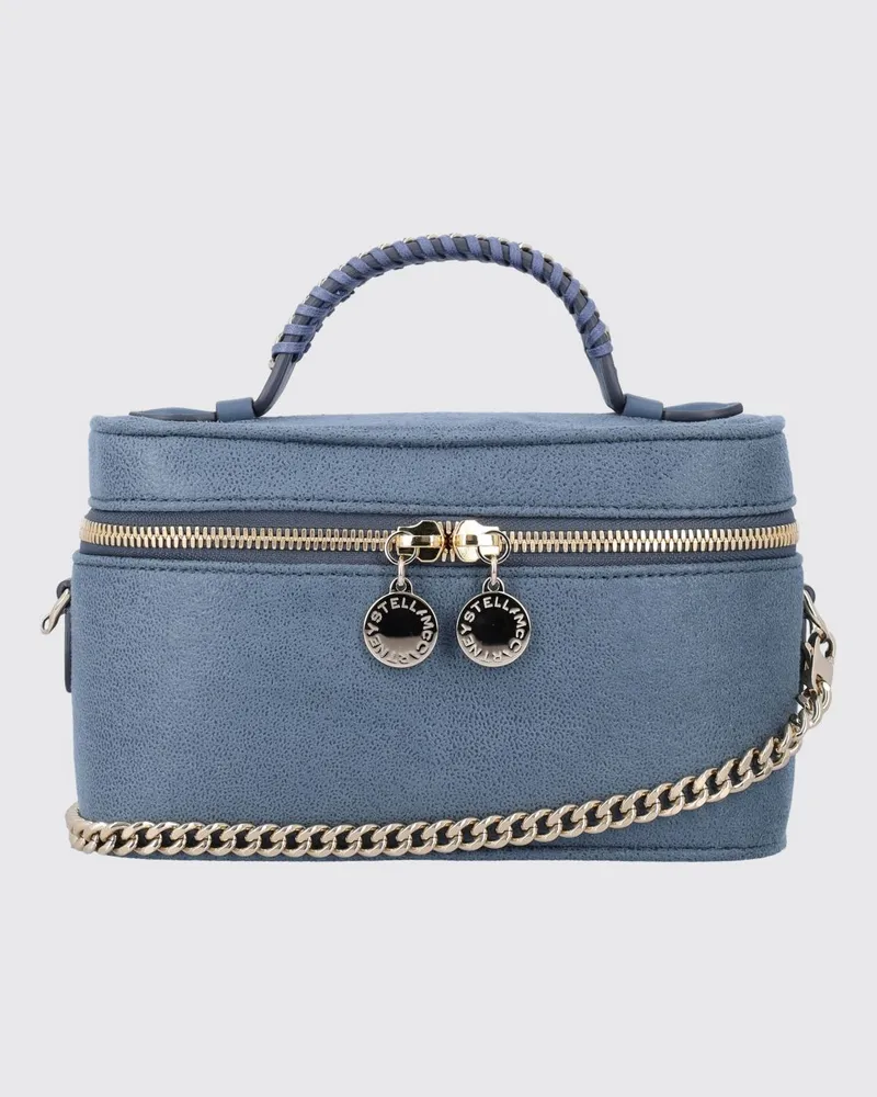 Stella McCartney Falabella Vanity Mini-Tasche von aus blauem Eco Alter Mat Blau