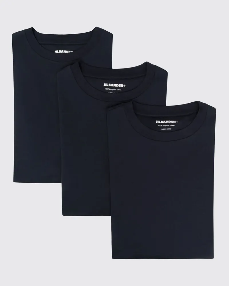 Jil Sander T-shirt herren Blau