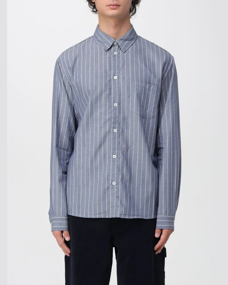 A.P.C. Hemd herren Blau