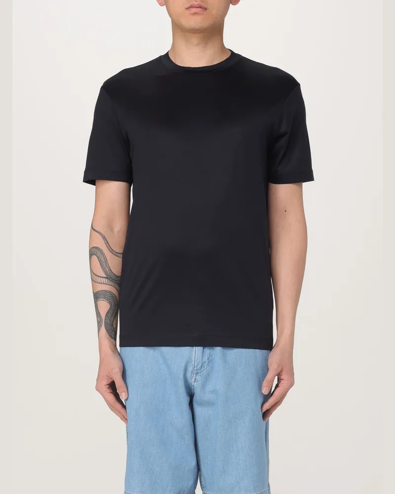 Emporio Armani T-shirt herren Blau