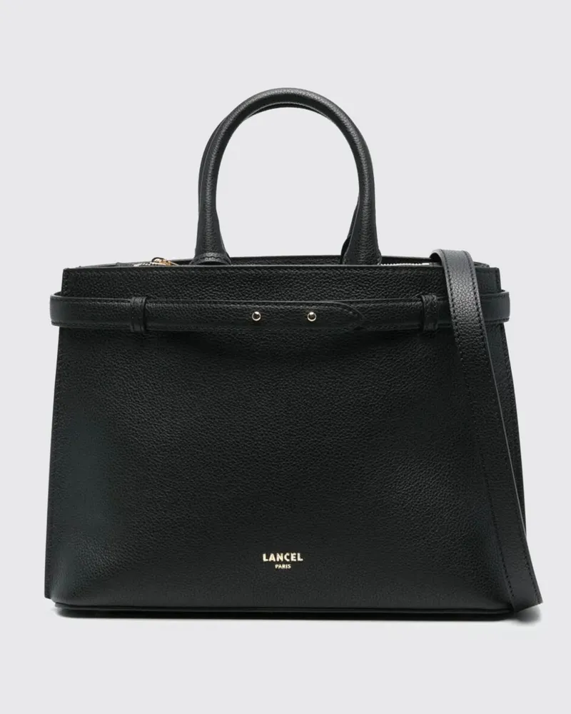 Lancel Schultertasche damen Schwarz