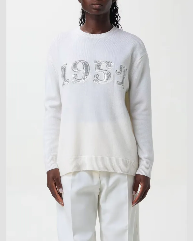 Max Mara Pullover damen Weiß