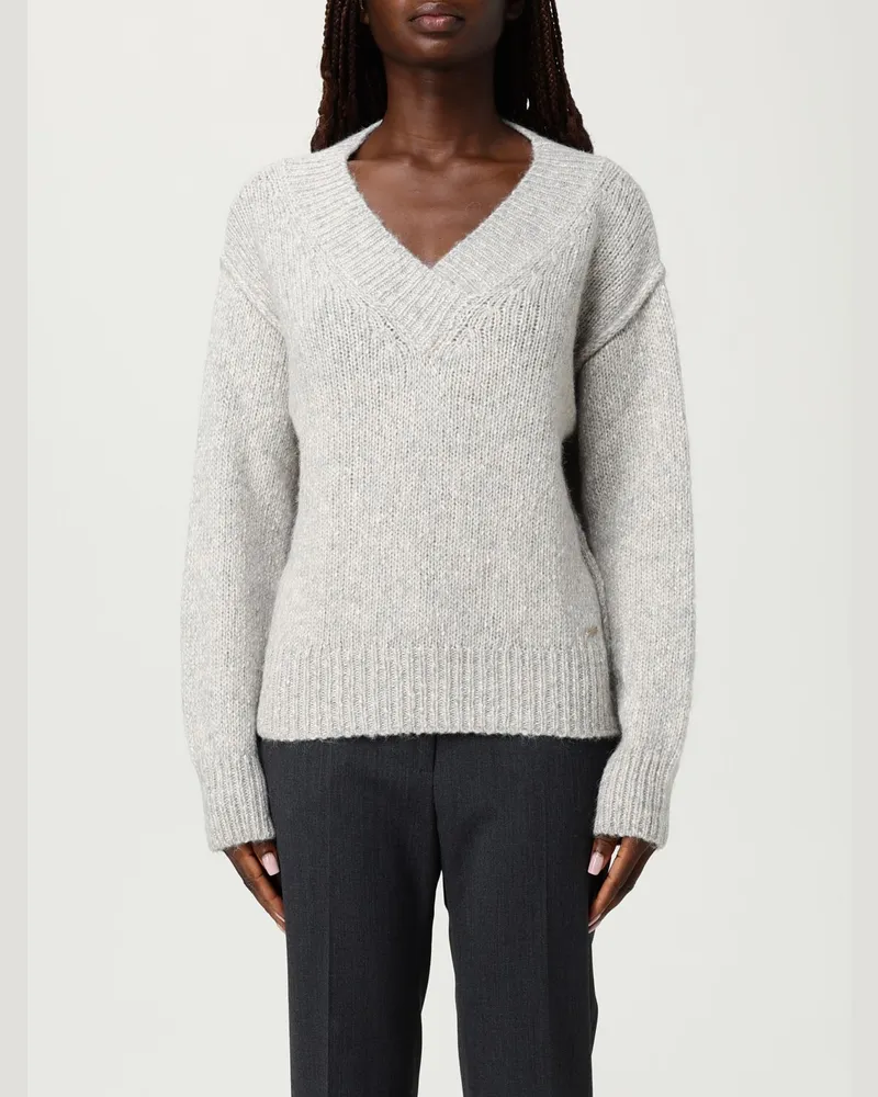 Woolrich Pullover damen Silber