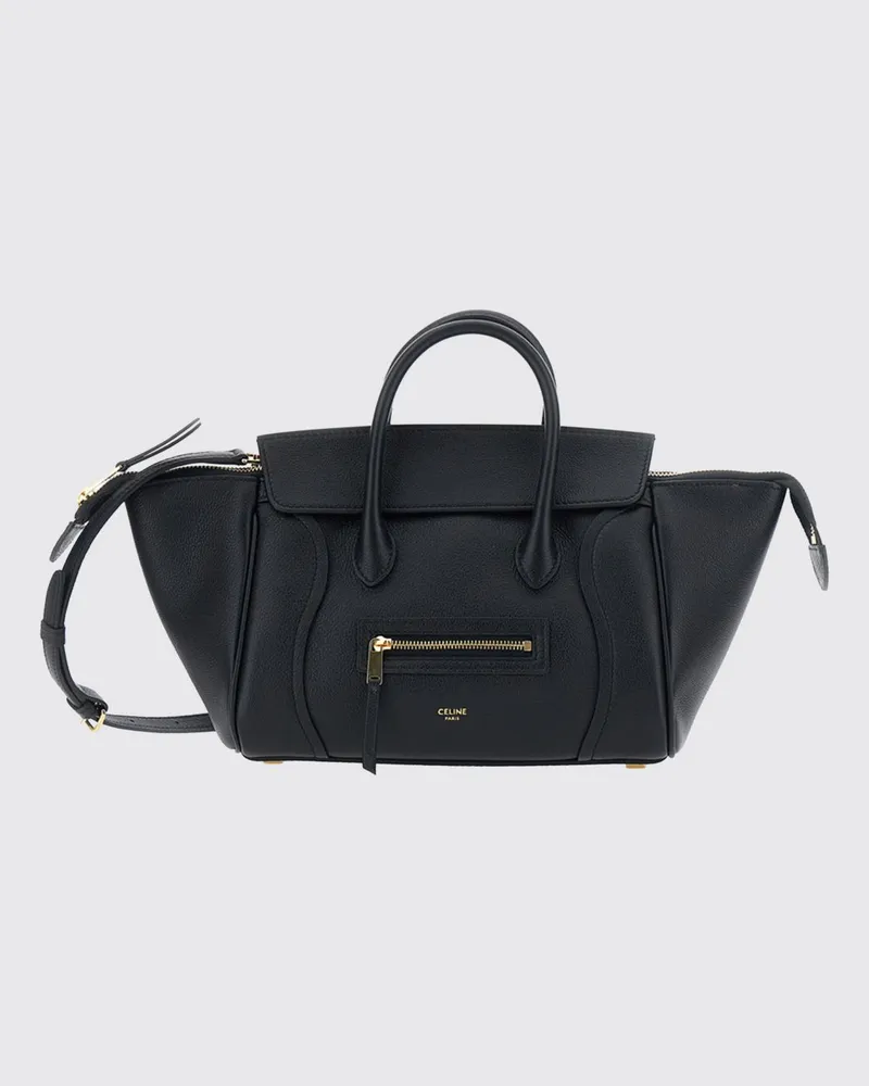 Celine Handtasche damen Schwarz