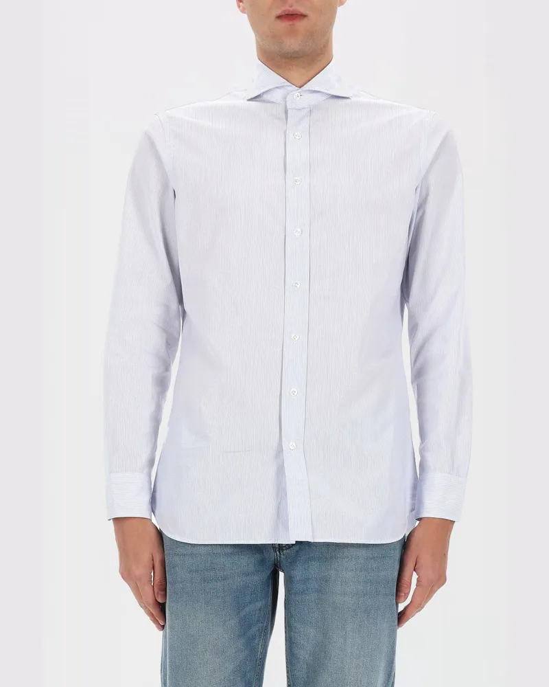 LARDINI Hemd herren Hellblau