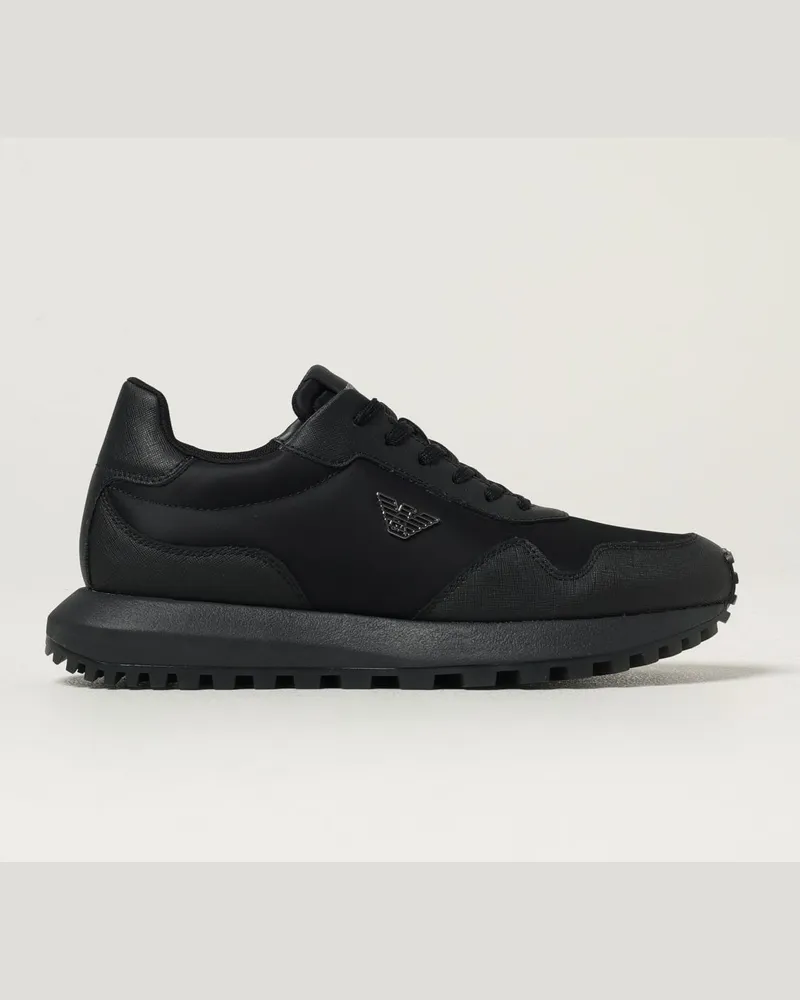 Emporio Armani Sneakers herren Schwarz