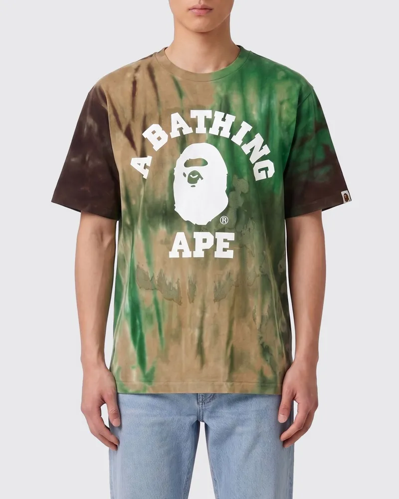 BAPE T-shirt herren Grün