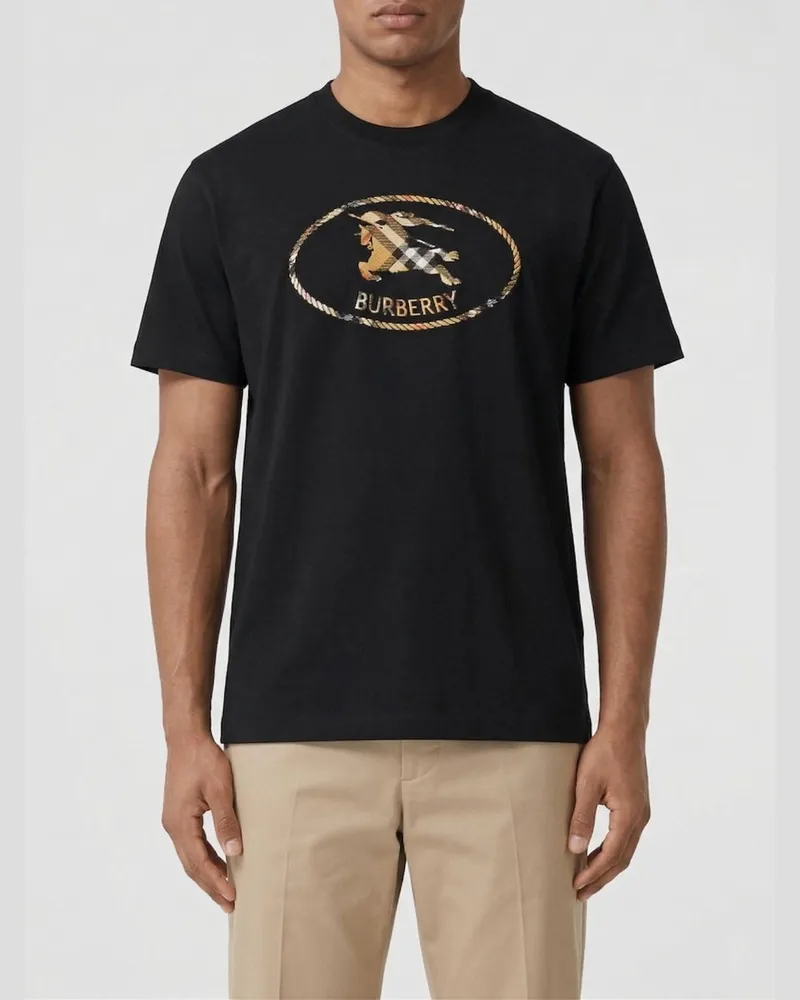 Burberry T-shirt herren Schwarz