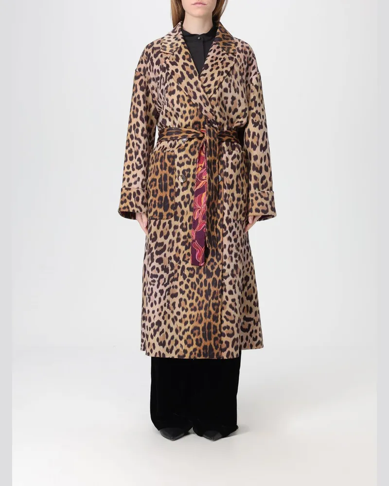 Maliparmi Mantel damen Burgunderrot