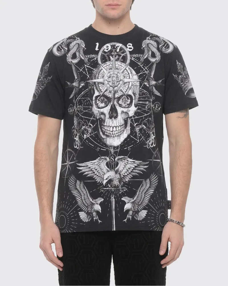 Philipp Plein T-shirt herren Schwarz