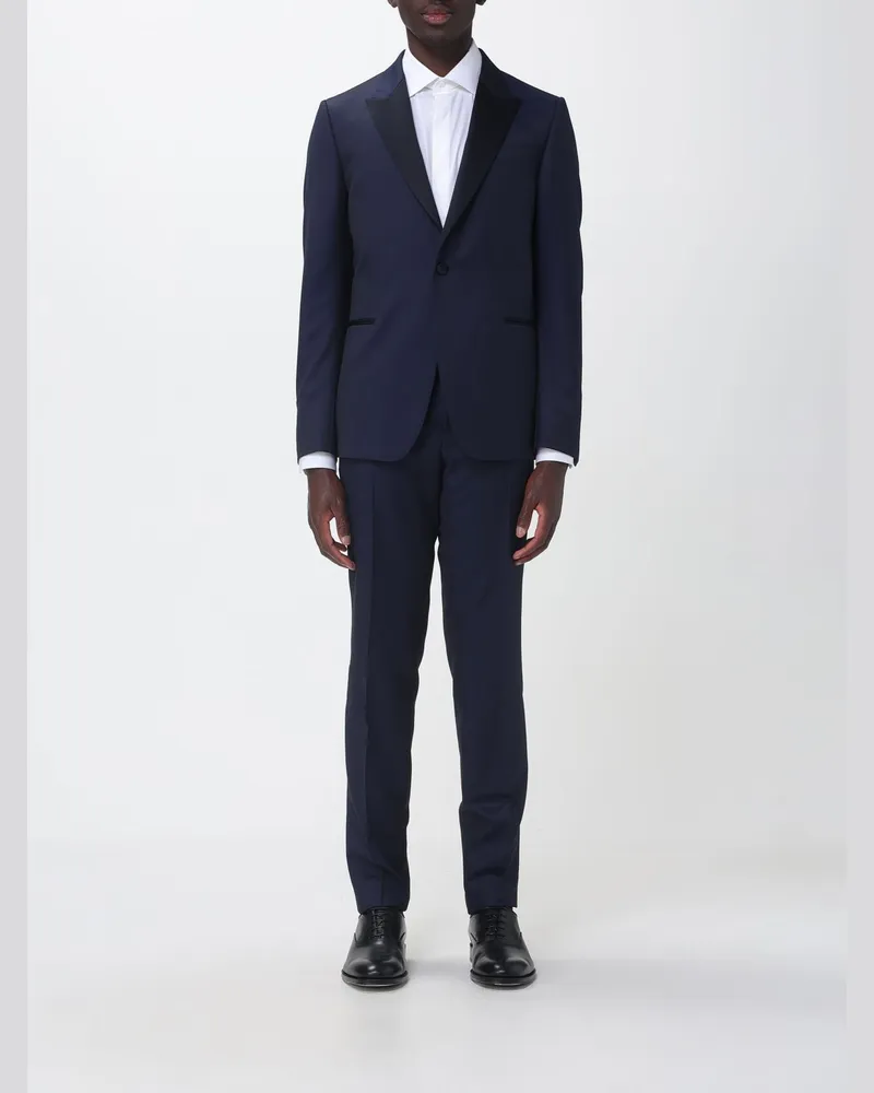 Ermenegildo Zegna Smoking aus Wolle und Mohair Navy