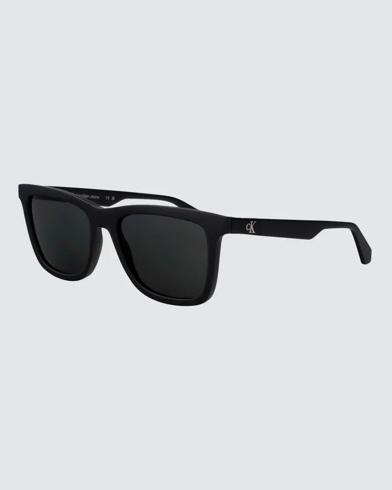 Calvin Klein CKJ24601SN Sonnenbrille aus Acetat Schwarz