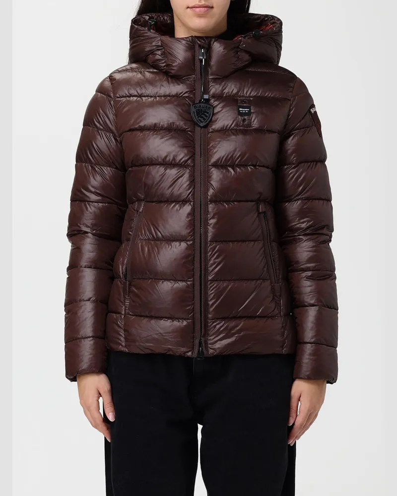 Blauer Jacke damen Dark