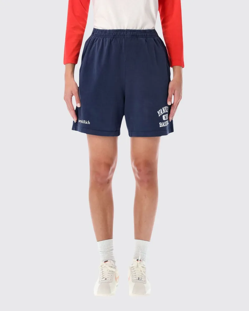 SPORTY & RICH Shorts damen Sporty & Rich Blau