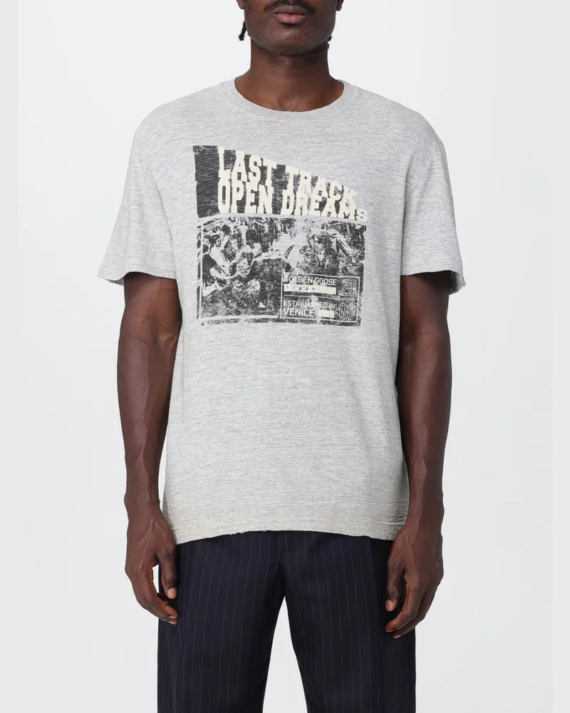 Golden Goose T-shirt herren Grau