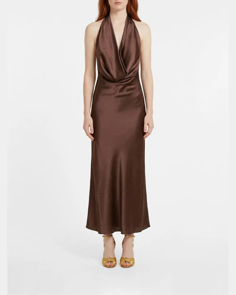 ROTATE Birger Christensen Kleid damen Braun