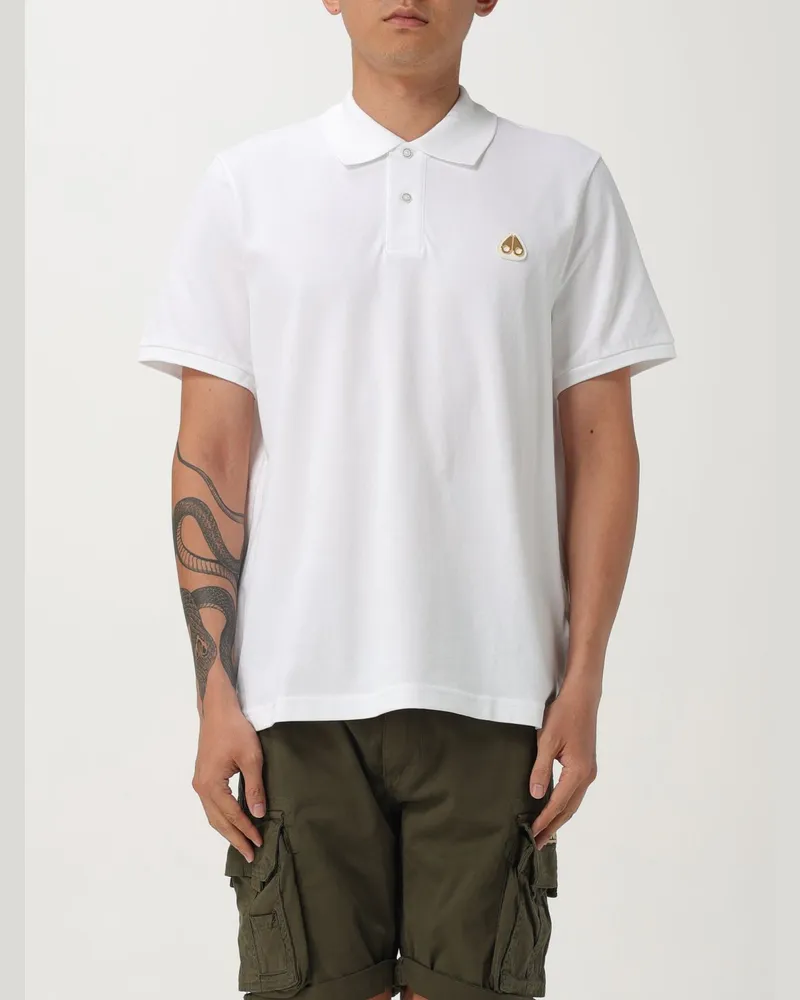 Moose Knuckles Polo herren Weiß
