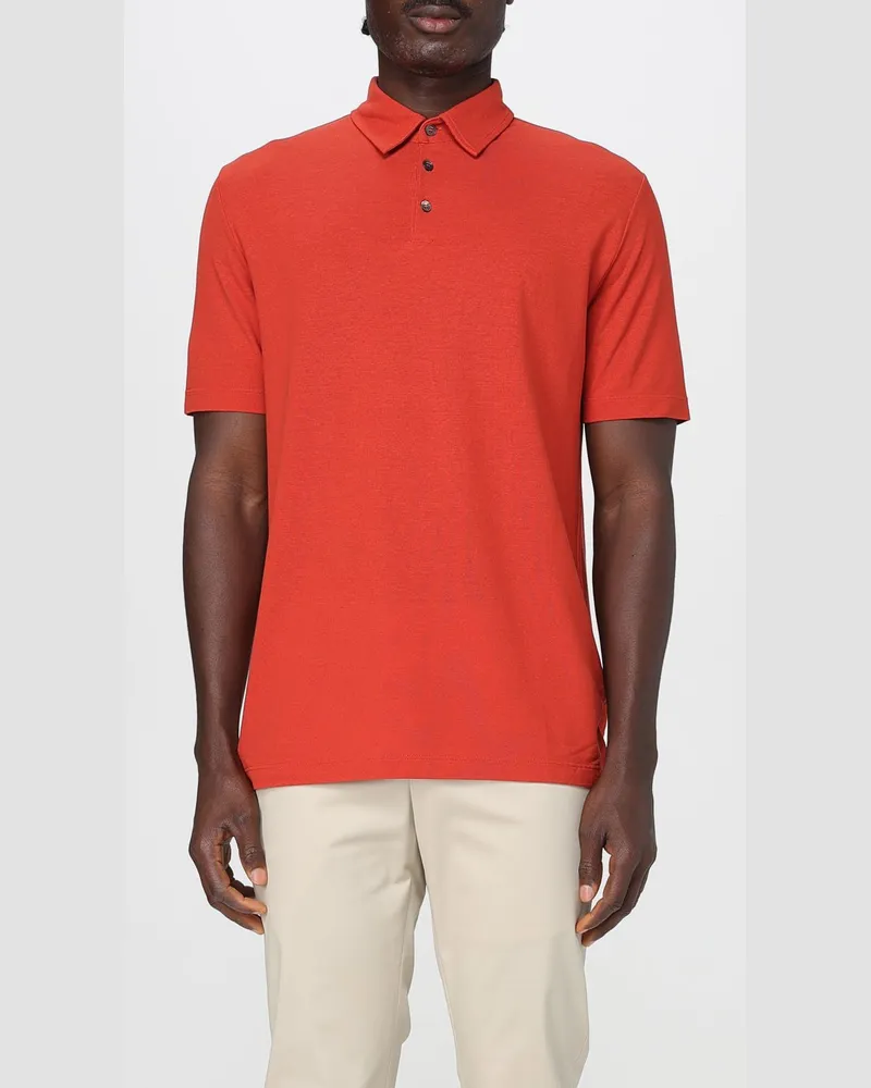 Zanone Polo herren Brick