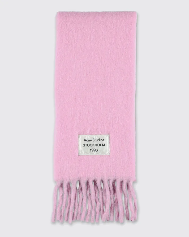 Acne Studios Schal herren Pink