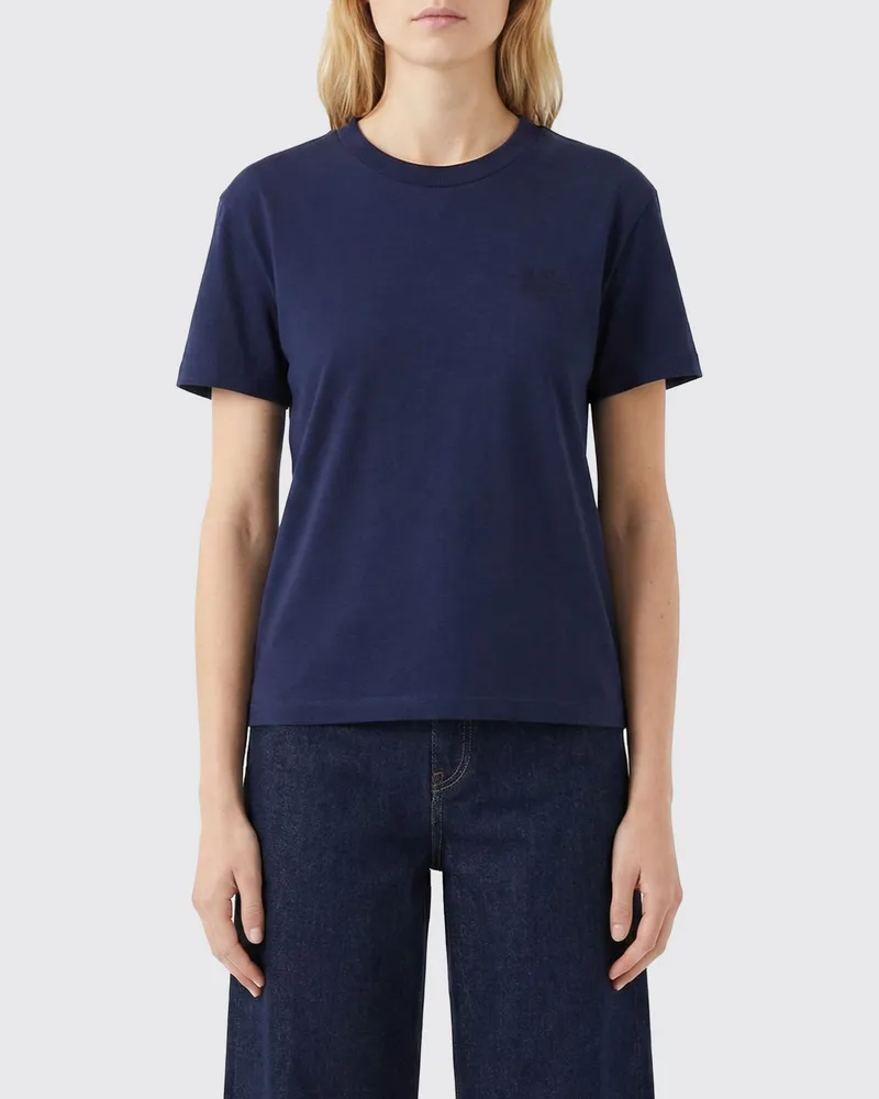 A.P.C. T-shirt damen Blau