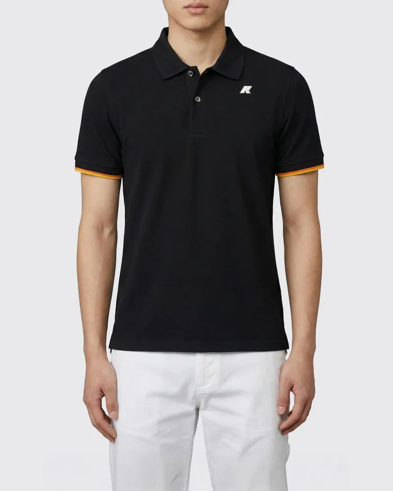 K-Way Polo herren Schwarz