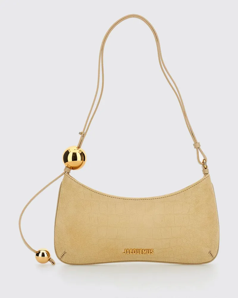 Jacquemus Schultertasche damen Beige